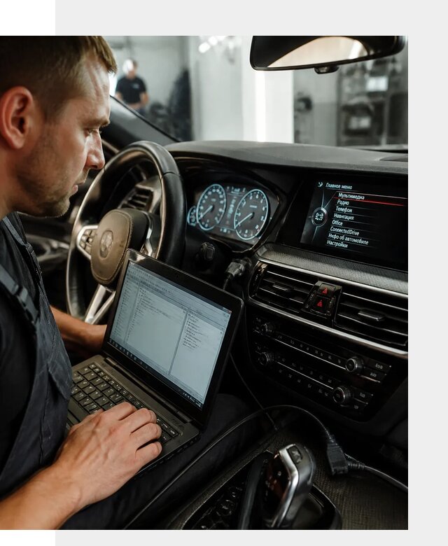 Русификация приборной панели BMW для авто в Гукове от компании