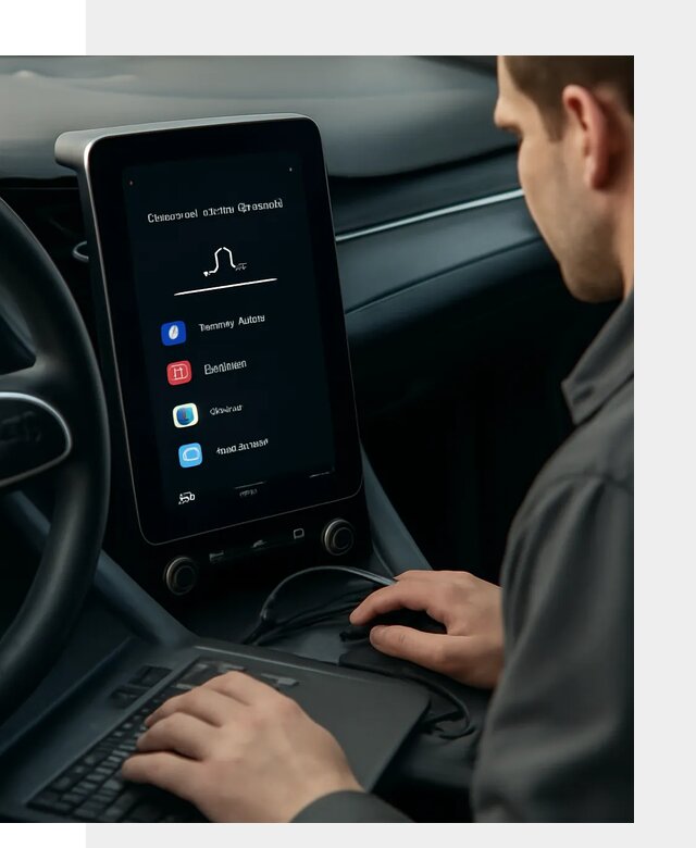 Установка приложений Lynk Co на автомобиль в Гукове