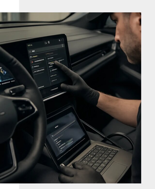 Русификация приборной панели Rising автомобиля в Гукове