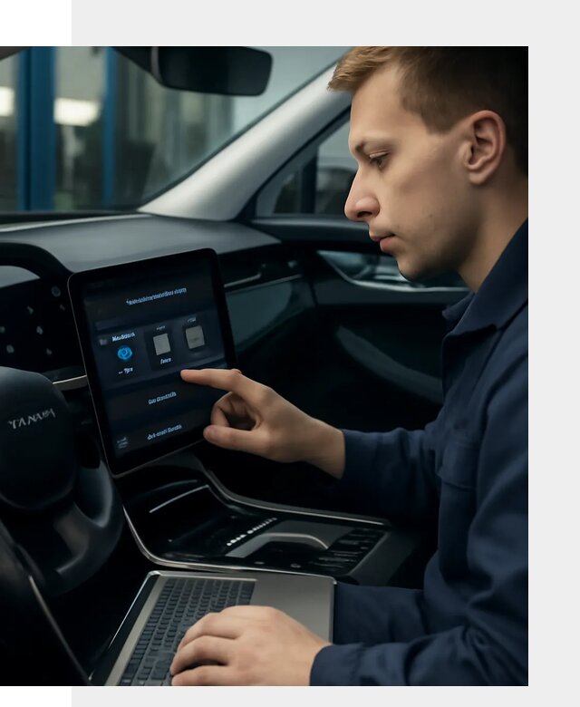 Установка приложений Voyah в мультимедийную систему в Гукове
