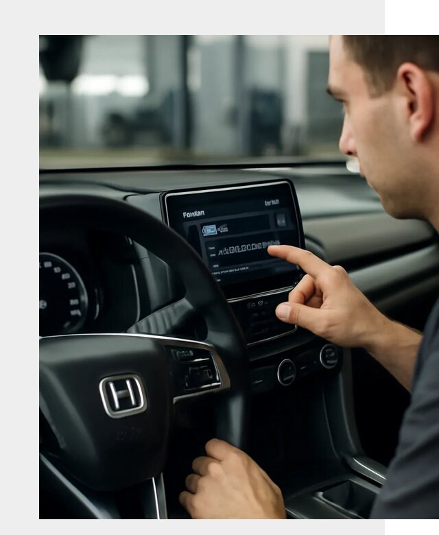 Русификация панели приборов Honda в Гукове по цене 5133 ФастМобиль-Гкв
