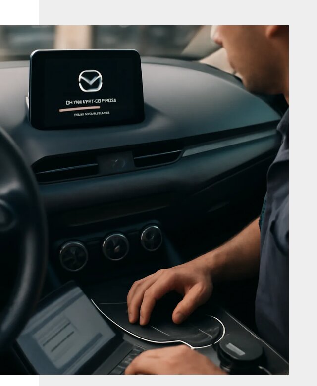 Установка приложений Mazda на мультимедийную систему в Гукове